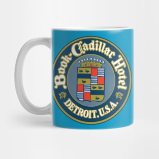 Book-Cadillac Hotel retro logo (Detroit) Mug